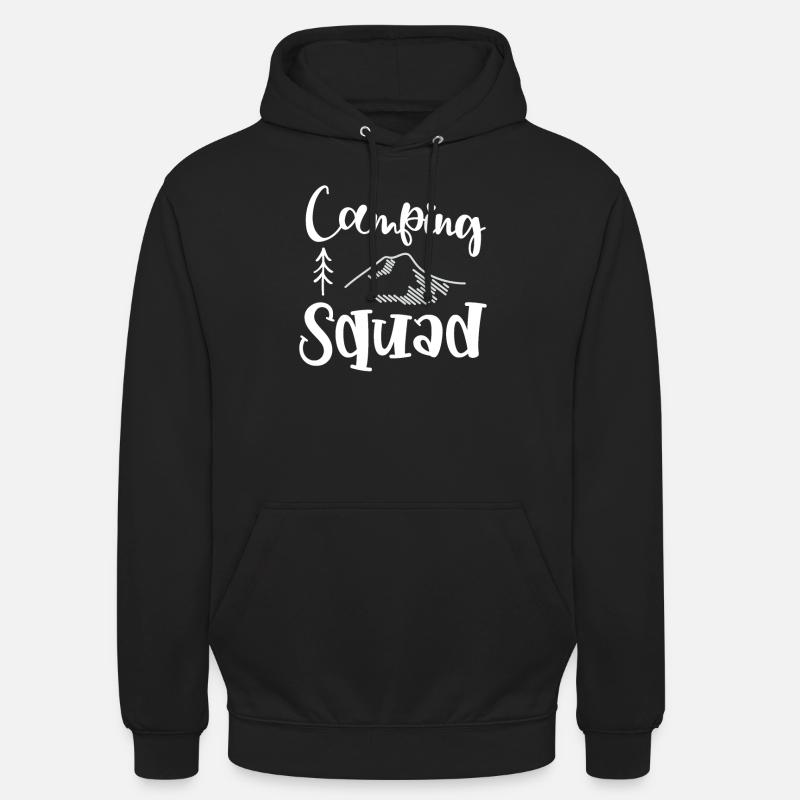 Camping Kader Randonnée - Sweat-shirt à capuche unisexe - noir