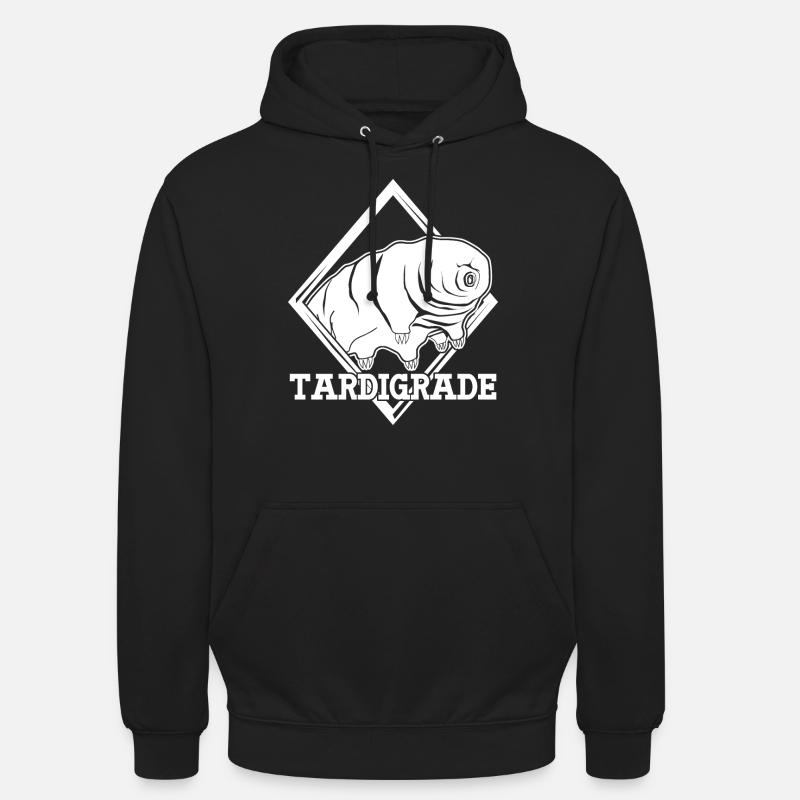 Tardigrade Ours d’eau Tardigrades - Sweat-shirt à capuche unisexe - noir