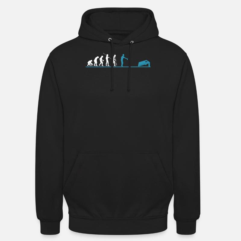 Cornhole, Sitzsack, Sitzsack Werfen - Unisex Hoodie - Schwarz