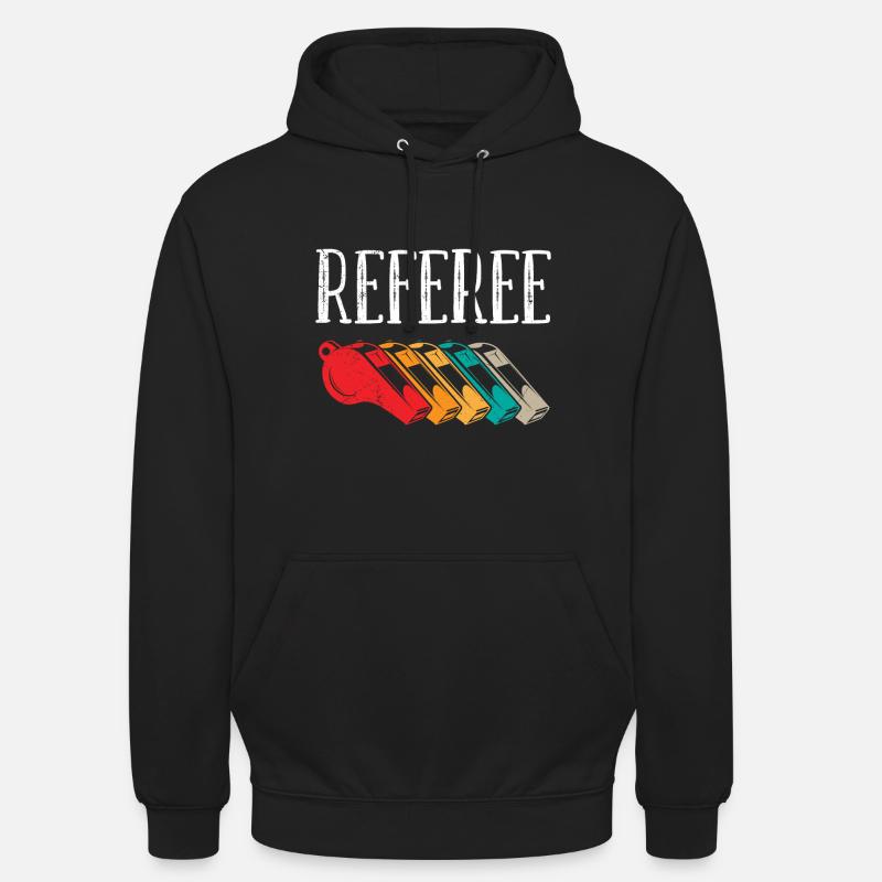 Arbitre Evolution Schiri - Sweat-shirt à capuche unisexe - noir