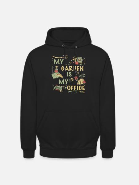 Gardener Garden Plants Gardening - Unisex Hoodie - black