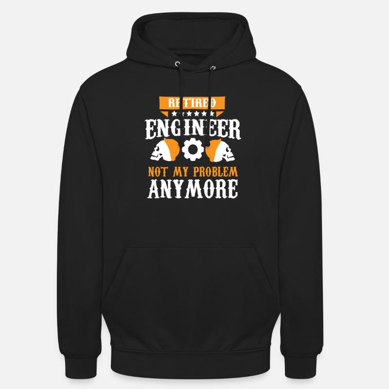 Engineer Technician Technical System - Unisex Hoodie - black