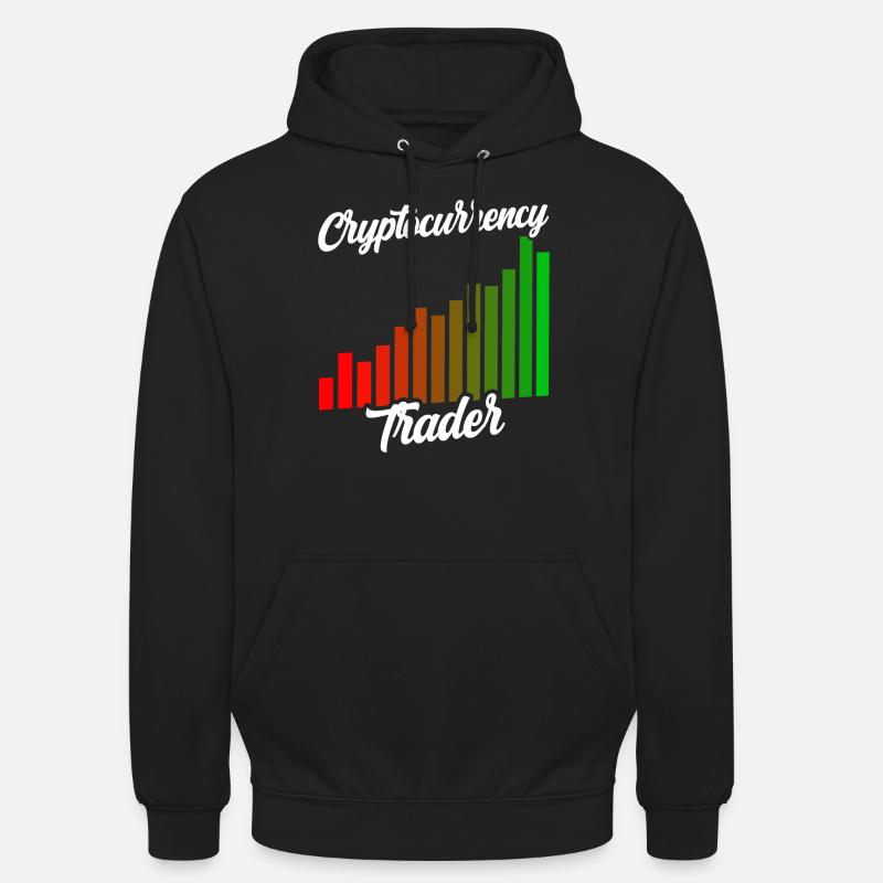 Cryptocurrency Traders Crypto Crypto Trader - Sweat-shirt à capuche unisexe - noir