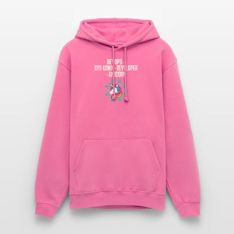 Sys-Admin Developer Devops Engineer Unicorn Unisex Hoodie