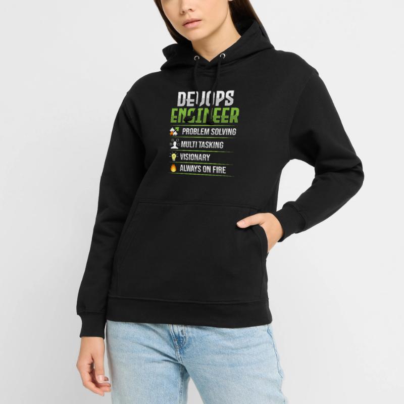 Devops Sys-Admin Entwickler Unisex Hoodie