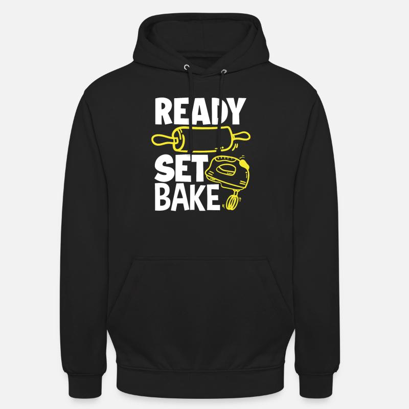 Funny Hobby Baker Gift - Unisex Hoodie - black