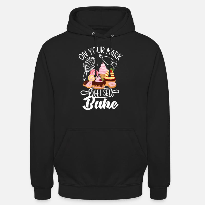 Funny Hobby Baker Gift - Unisex Hoodie - black