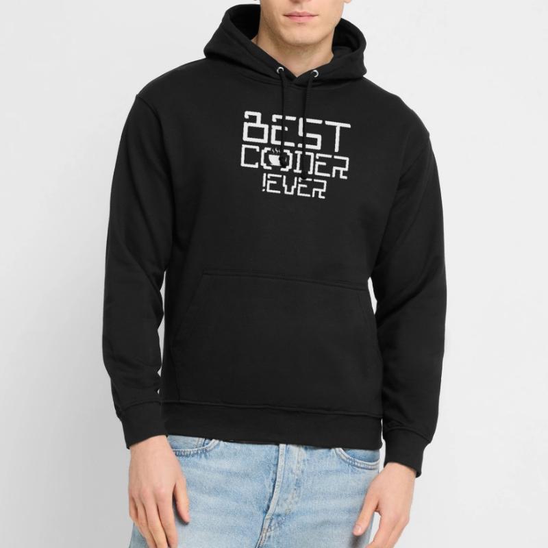 Meilleur programmeur de codeur de code Sweat-shirt à capuche unisexe