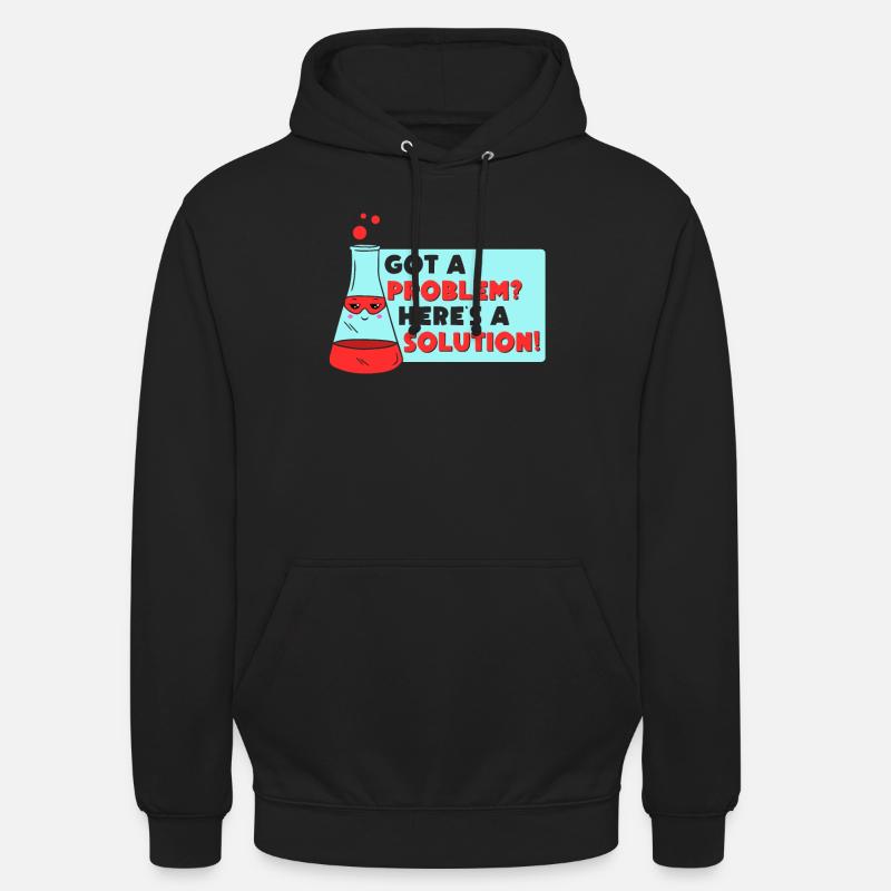 Problem Solution Scientific Solving Science - Unisex Hoodie - black