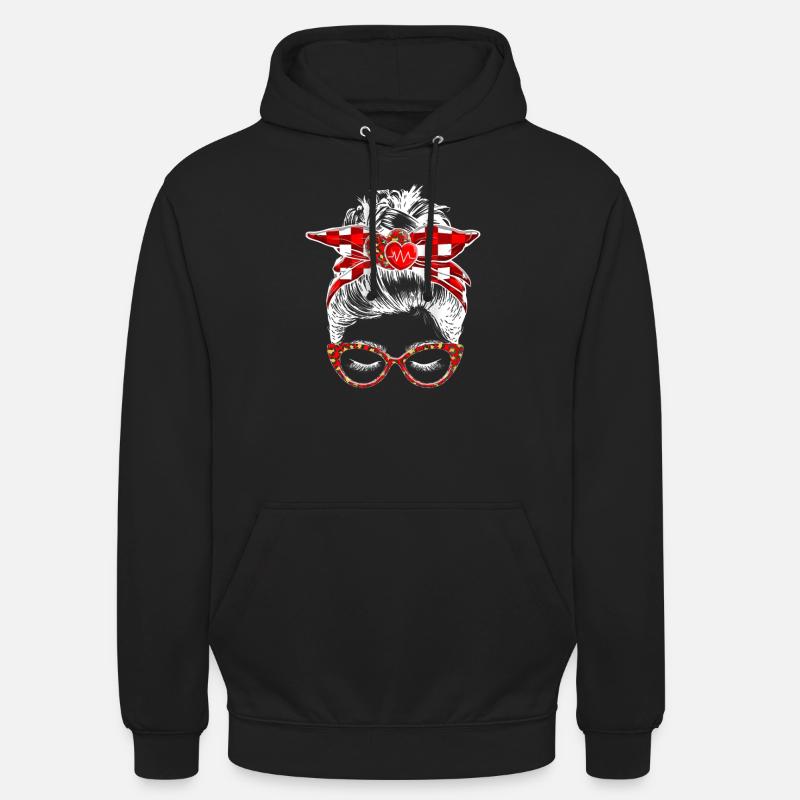 Infirmier - Sweat-shirt à capuche unisexe - noir