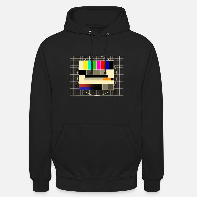 Testbild Sendepause - Unisex Hoodie - Schwarz