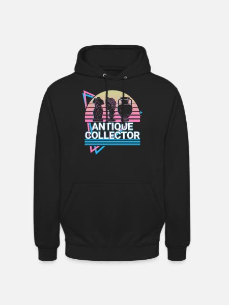 Antiques Collector Antiquarian Retro - Unisex Hoodie - black