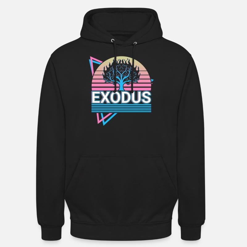 Exode Buisson ardent Christianisme R - Sweat-shirt à capuche unisexe - noir