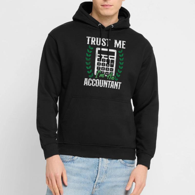 Comptable Comptable Comptable Comptabilité Sweat-shirt à capuche unisexe