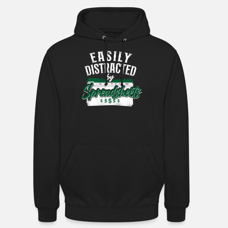 Comptable Comptable Comptable Comptabilité Sweat-shirt à capuche unisexe