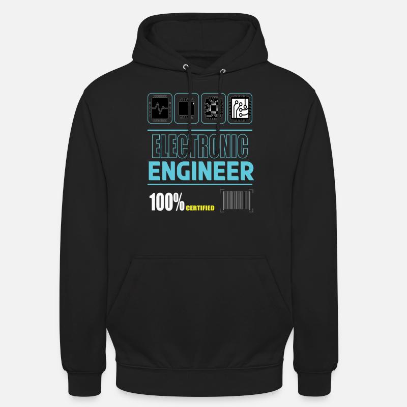 Electrical Engineer Electrical Engineer Electrical Engineering - Unisex Hoodie - black