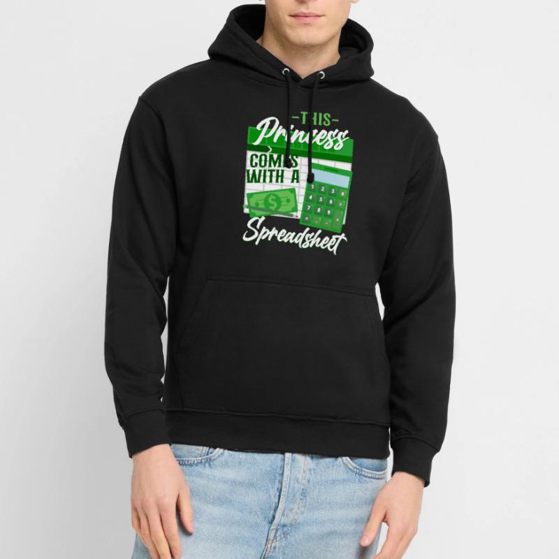 Comptable Comptable Comptable Comptabilité Sweat-shirt à capuche unisexe
