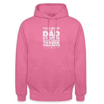 Stiefvater - Unisex Hoodie - Pink - Vorne - Alina (178cm) & Michal (187cm)