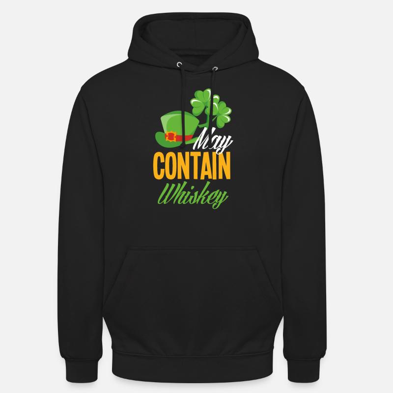 Irish Ireland St.Patrick's Day Gift - Sweat-shirt à capuche unisexe - noir