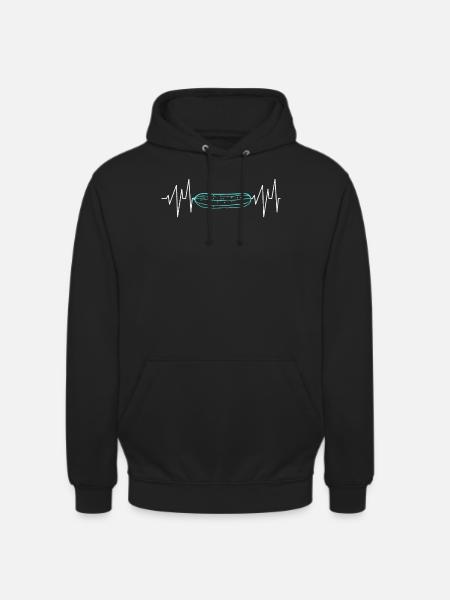 Concombre ECG Concombre - Sweat-shirt à capuche unisexe - noir