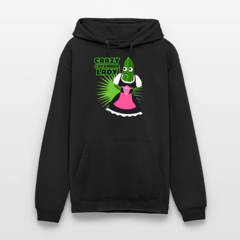 Concombre Dirndl Concombre Sweat-shirt à capuche unisexe