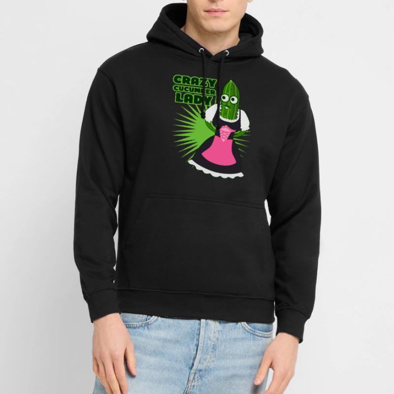 Concombre Dirndl Concombre Sweat-shirt à capuche unisexe