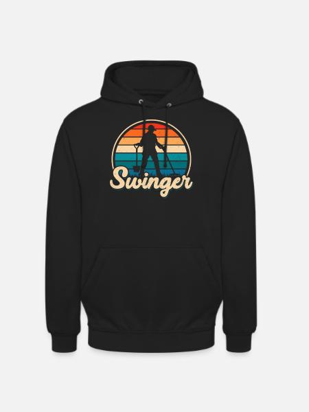 Metal detection, metal detector - Unisex Hoodie - black