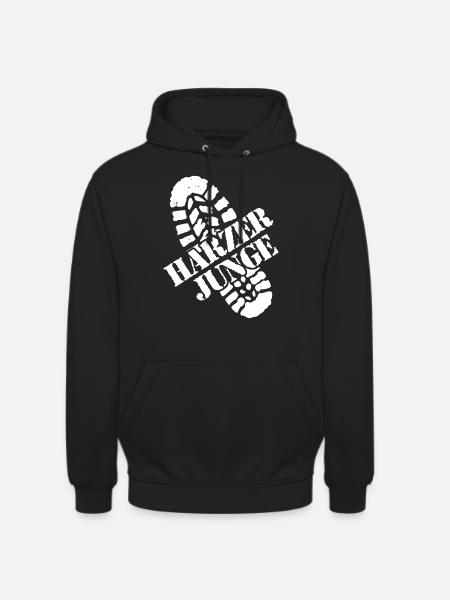 Harz Hiking HarzEr Junge Brocken - Unisex Hoodie - black