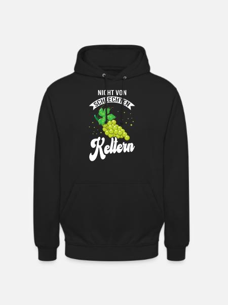 Keltern Winzer Weinberg Weinbauer - Unisex Hoodie - Schwarz