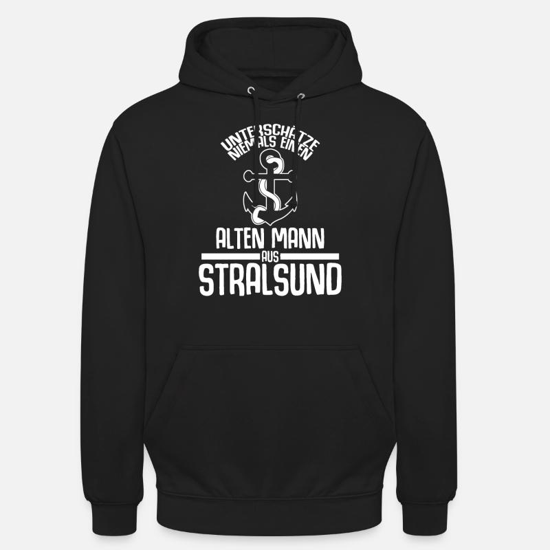 Stralsund Stralsunder - Unisex Hoodie - Schwarz
