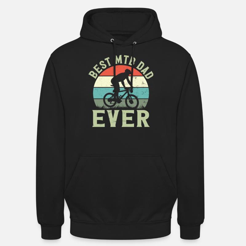 Enduro VTT VTT Équitation - Sweat-shirt à capuche unisexe - noir
