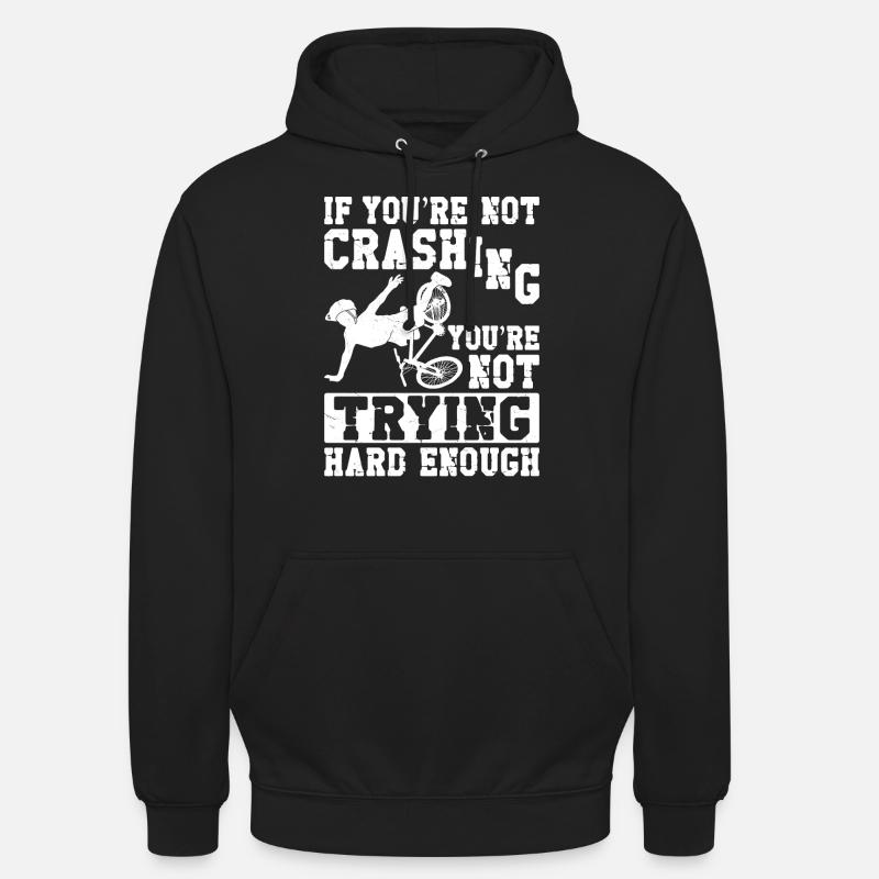 Enduro VTT VTT Équitation - Sweat-shirt à capuche unisexe - noir