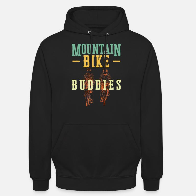 Enduro VTT VTT Équitation - Sweat-shirt à capuche unisexe - noir