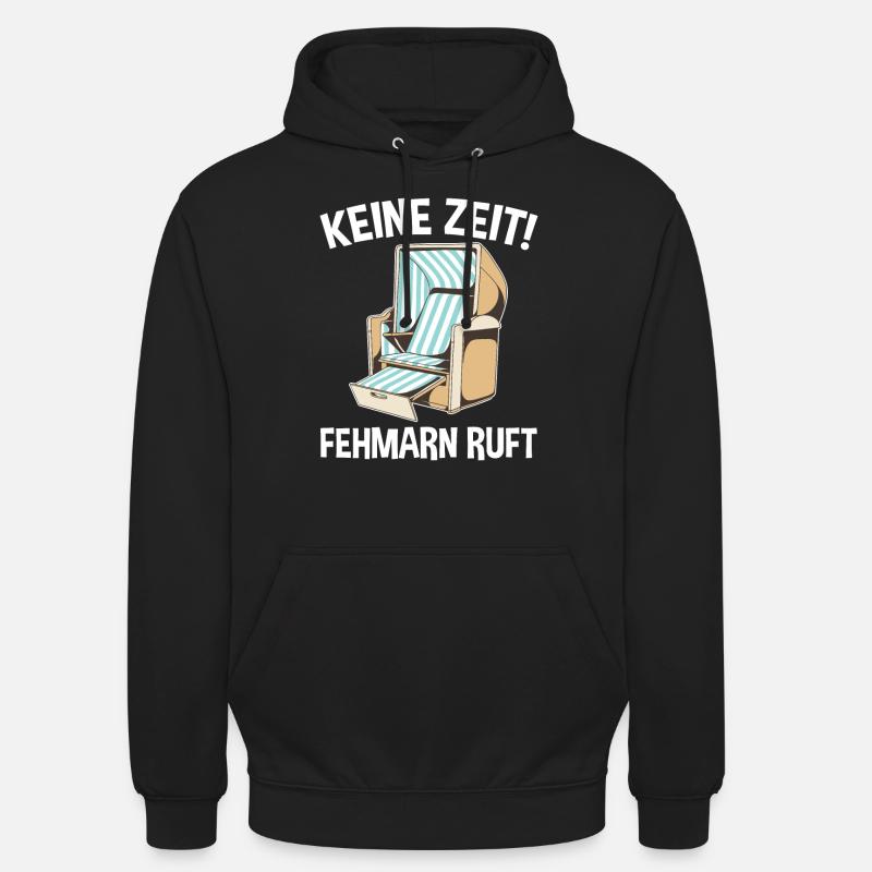 Ostsee Fehmarn - Unisex Hoodie - Schwarz
