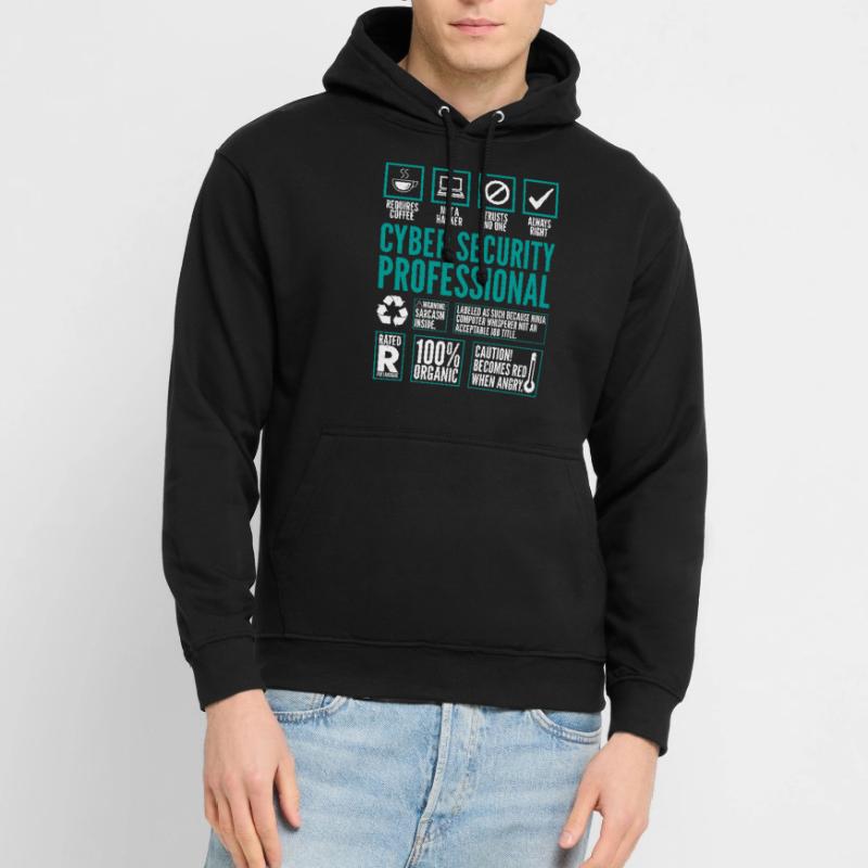 Cyber Security Professional Facts Coding Hacker Unisex Hoodie