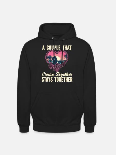 Cruise Ship Vacation Couples - Unisex Hoodie - black