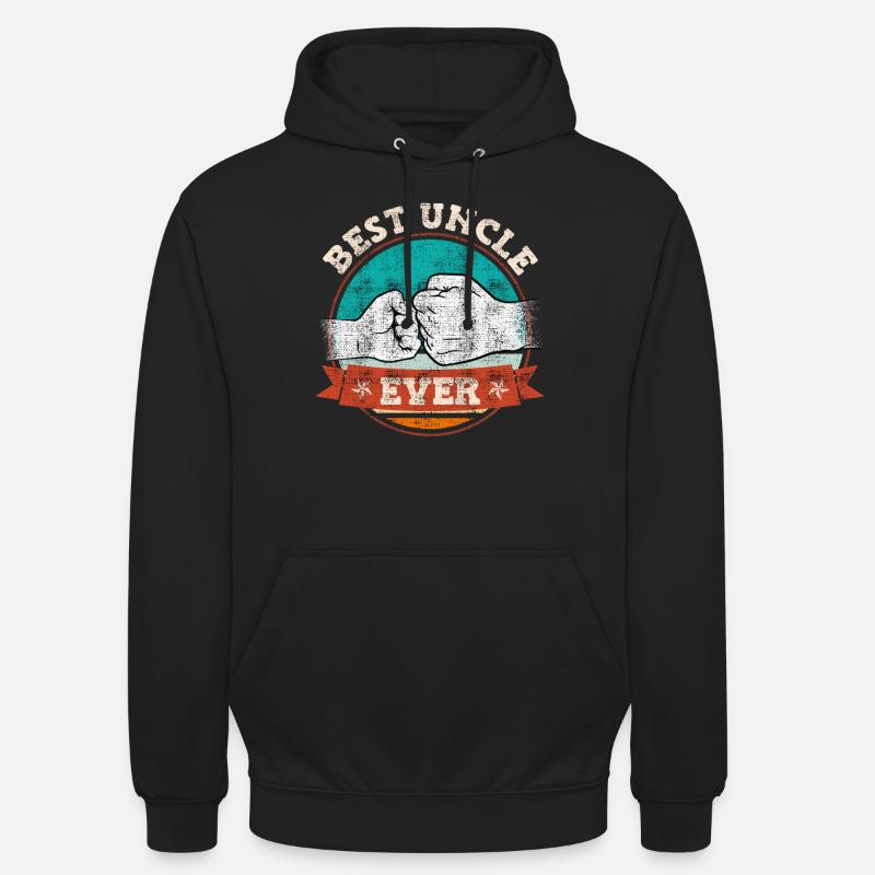 Bester Onkel ever - Unisex Hoodie - Schwarz
