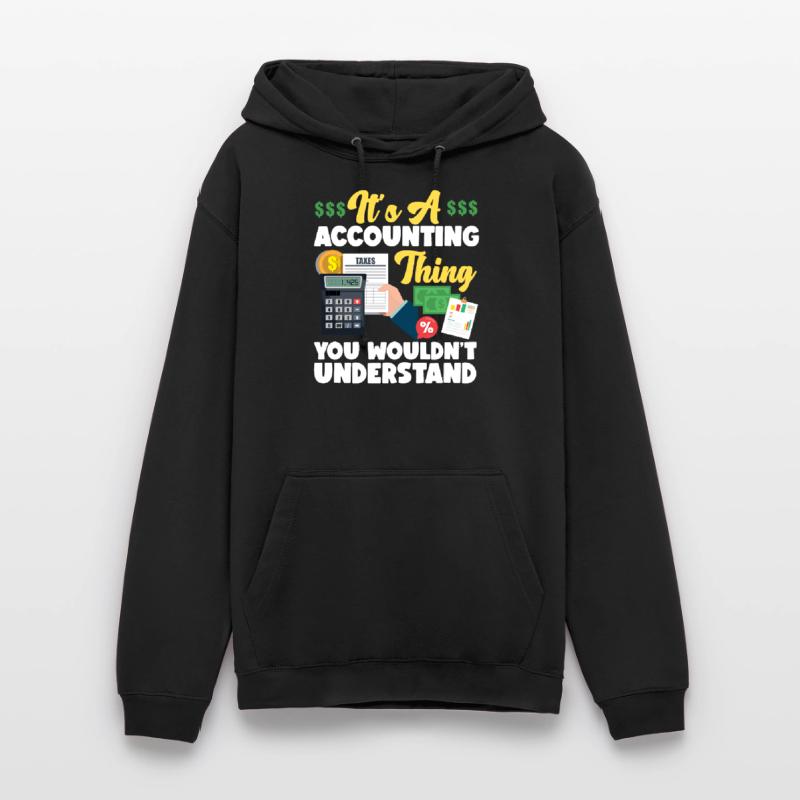 Comptable Comptable Comptable Sweat-shirt à capuche unisexe