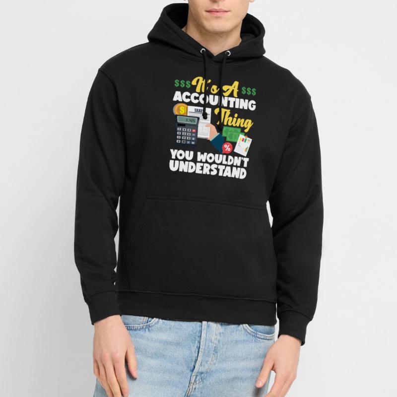 Comptable Comptable Comptable Sweat-shirt à capuche unisexe