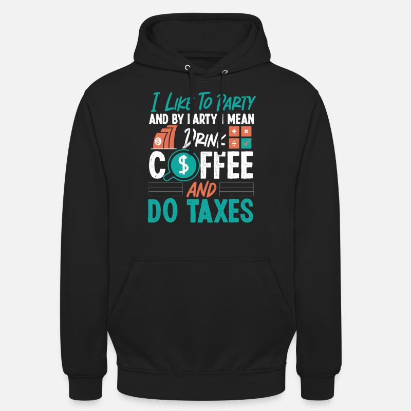 Comptable Comptable Comptable Sweat-shirt à capuche unisexe