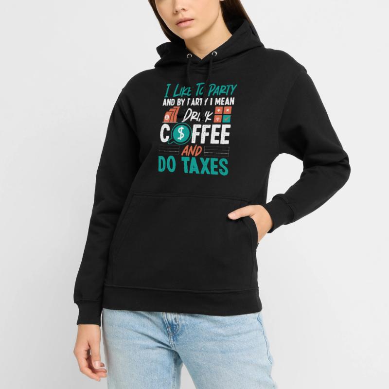 Comptable Comptable Comptable Sweat-shirt à capuche unisexe