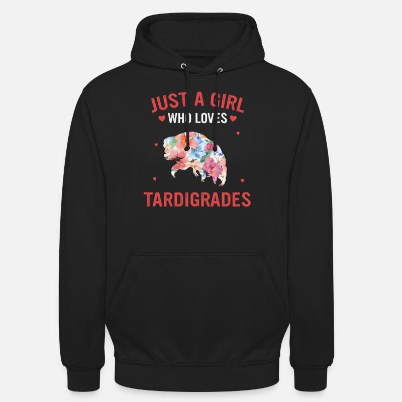Bärtierchen - Unisex Hoodie - Schwarz