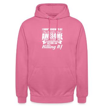 Patin - Unisex Hoodie - Pink - Vorne - Alina (178cm) & Michal (187cm)