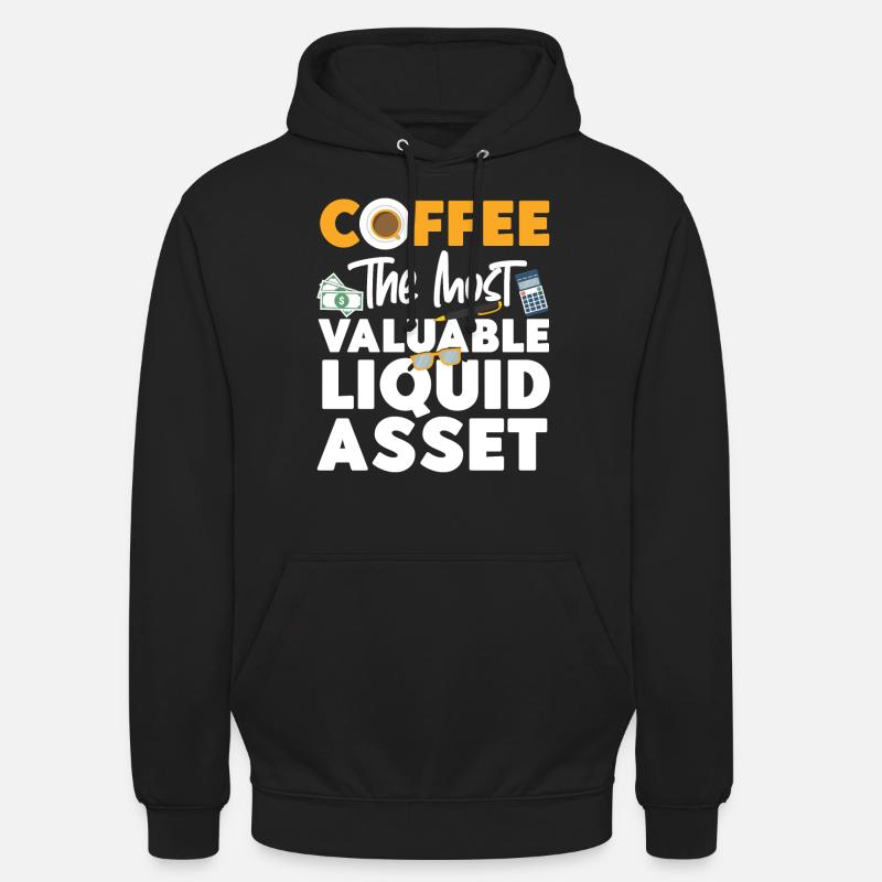 Comptable Comptable Comptable - Sweat-shirt à capuche unisexe - noir