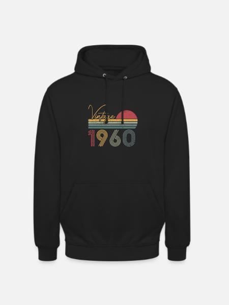 1960 Limited Edition - Unisex Hoodie - black