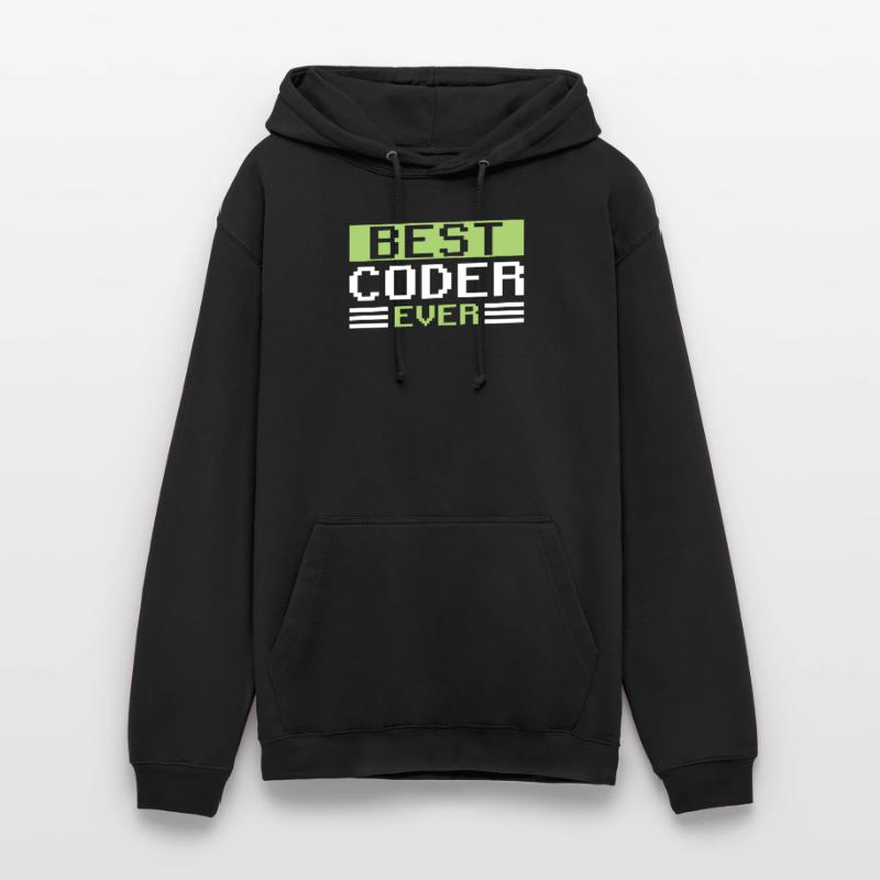 Meilleur programmeur de code de code jamais Coder Sweat-shirt à capuche unisexe
