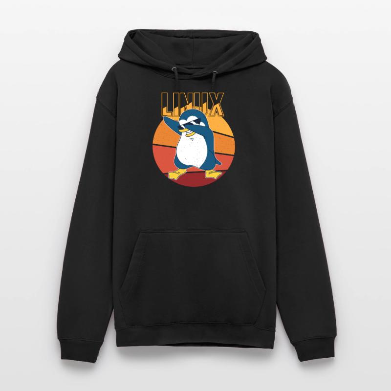 Linux Root Admin Cool Penguin Informatics Nerd Sweat-shirt à capuche unisexe