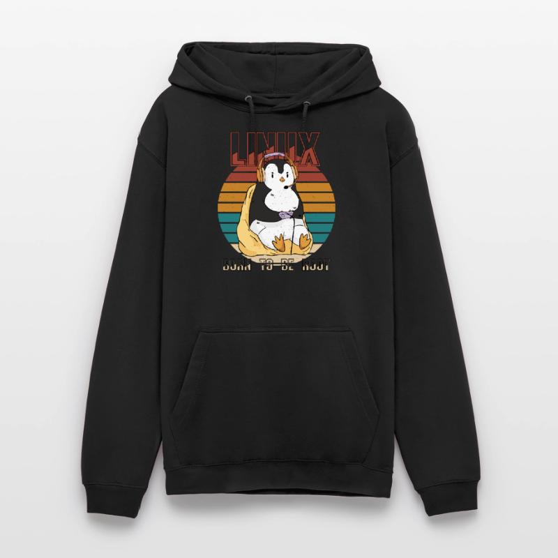 Linux Gamer Root Party Cool Penguin Nerd Programmes Sweat-shirt à capuche unisexe