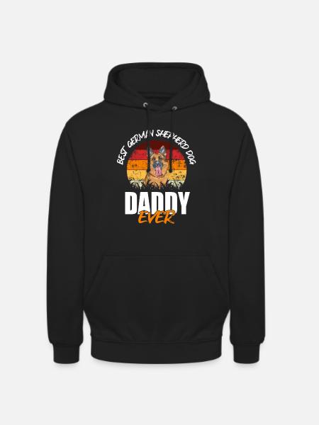 German Shepherd - Unisex Hoodie - black