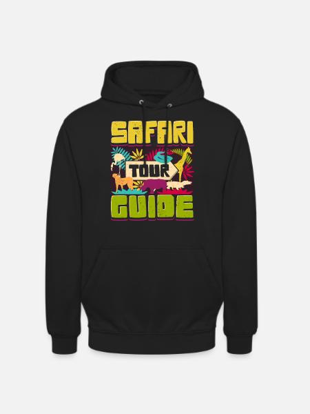 Safari Tour Guide - Unisex Hoodie - black